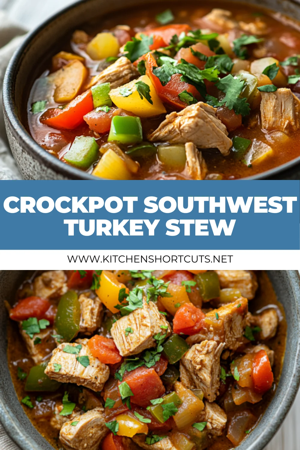 Crockpot Southwest Turkey Stew - Easy, Flavorful, Time-Saving Meal Crockpot Southwest Turkey Stew