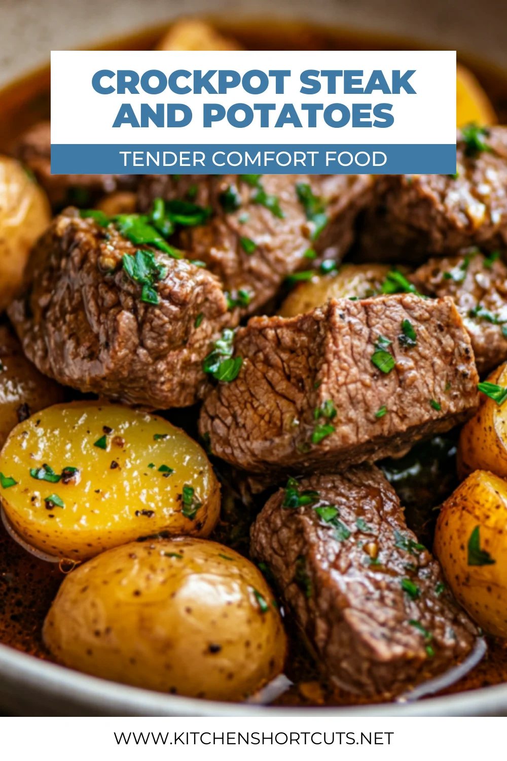 Crockpot Steak and Potatoes