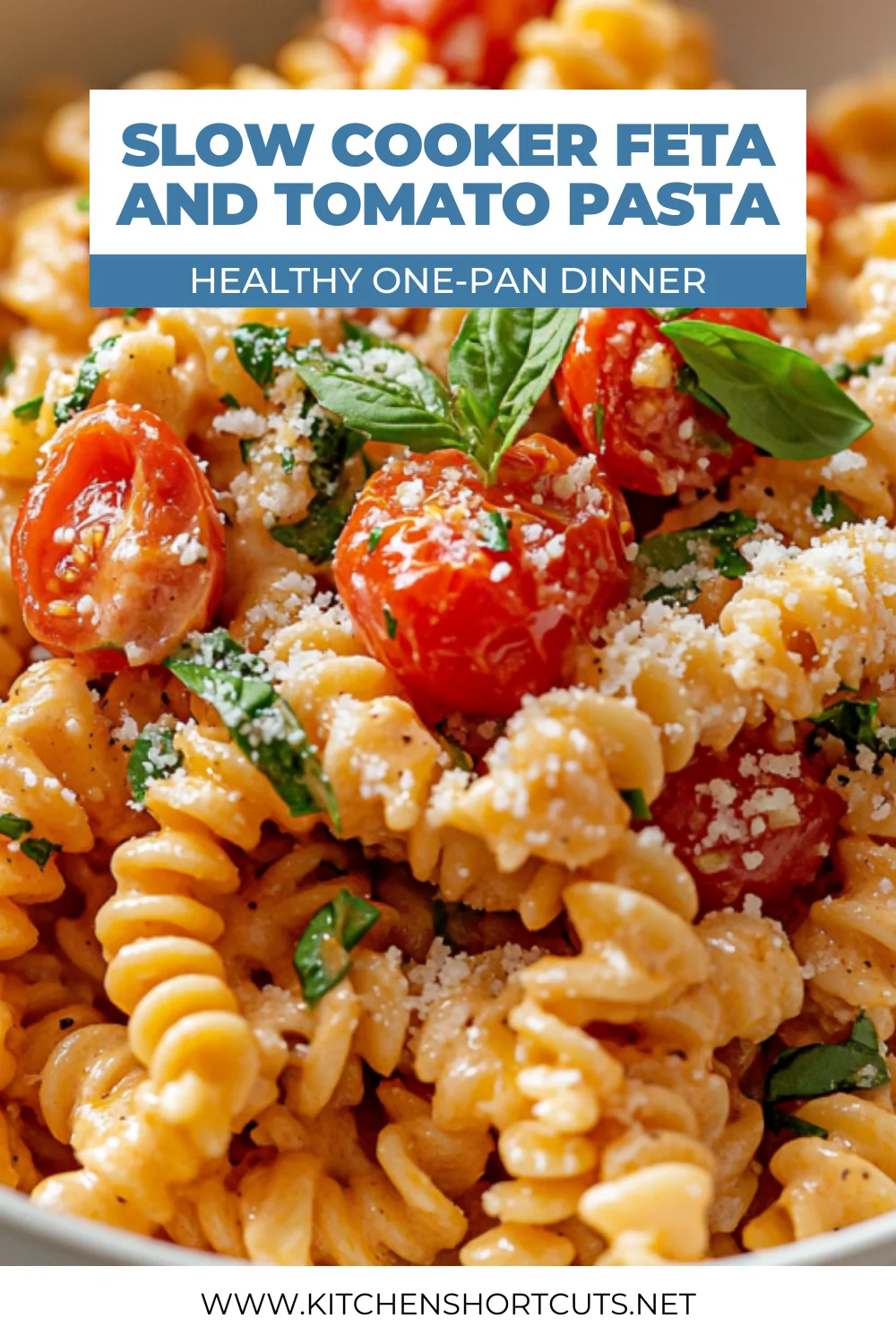 Slow Cooker Feta and Tomato Pasta Recipe: Easy, TikTok-Inspired Dinner Slow Cooker Feta and Tomato Pasta