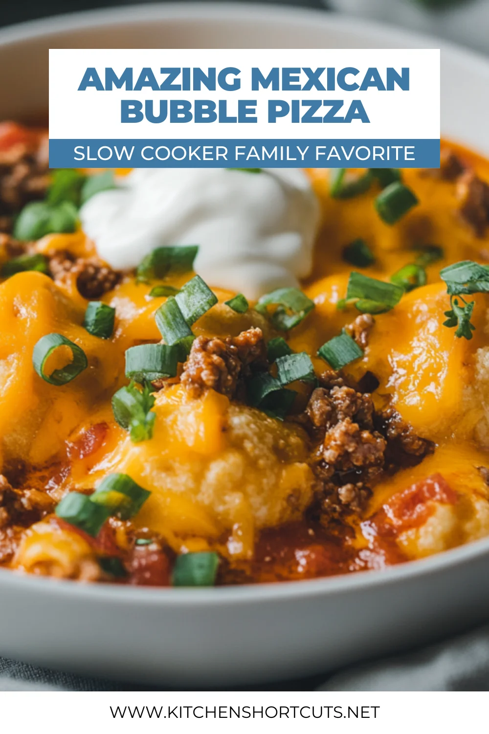 Slow Cooker Mexican Bubble Pizza