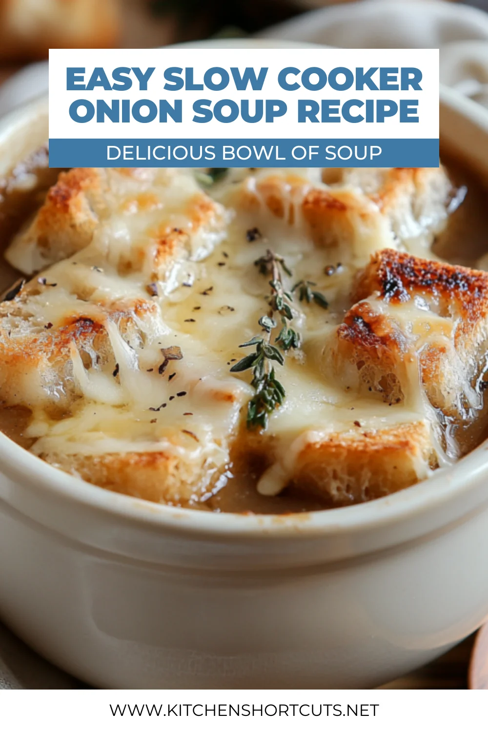 Slow Cooker Onion Soup Recipe: Easy, Caramelized Perfection Slow Cooker Onion Soup