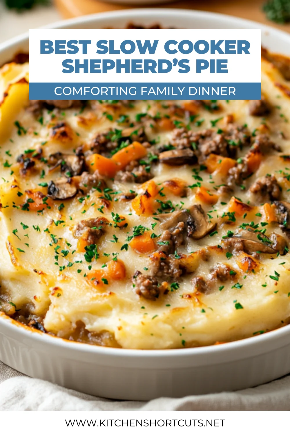 Slow Cooker Shepherd’s Pie