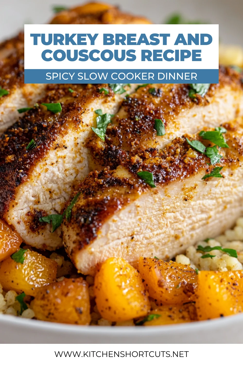 Slow Cooker Spiced Turkey Breast and Couscous: A Flavorful, Easy Dinner Slow Cooker Spiced Turkey Breast and Couscous