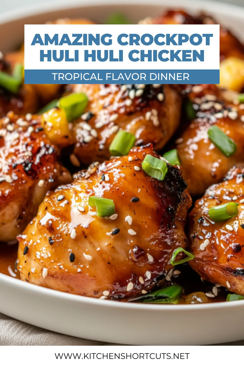 Crockpot Huli Huli Chicken