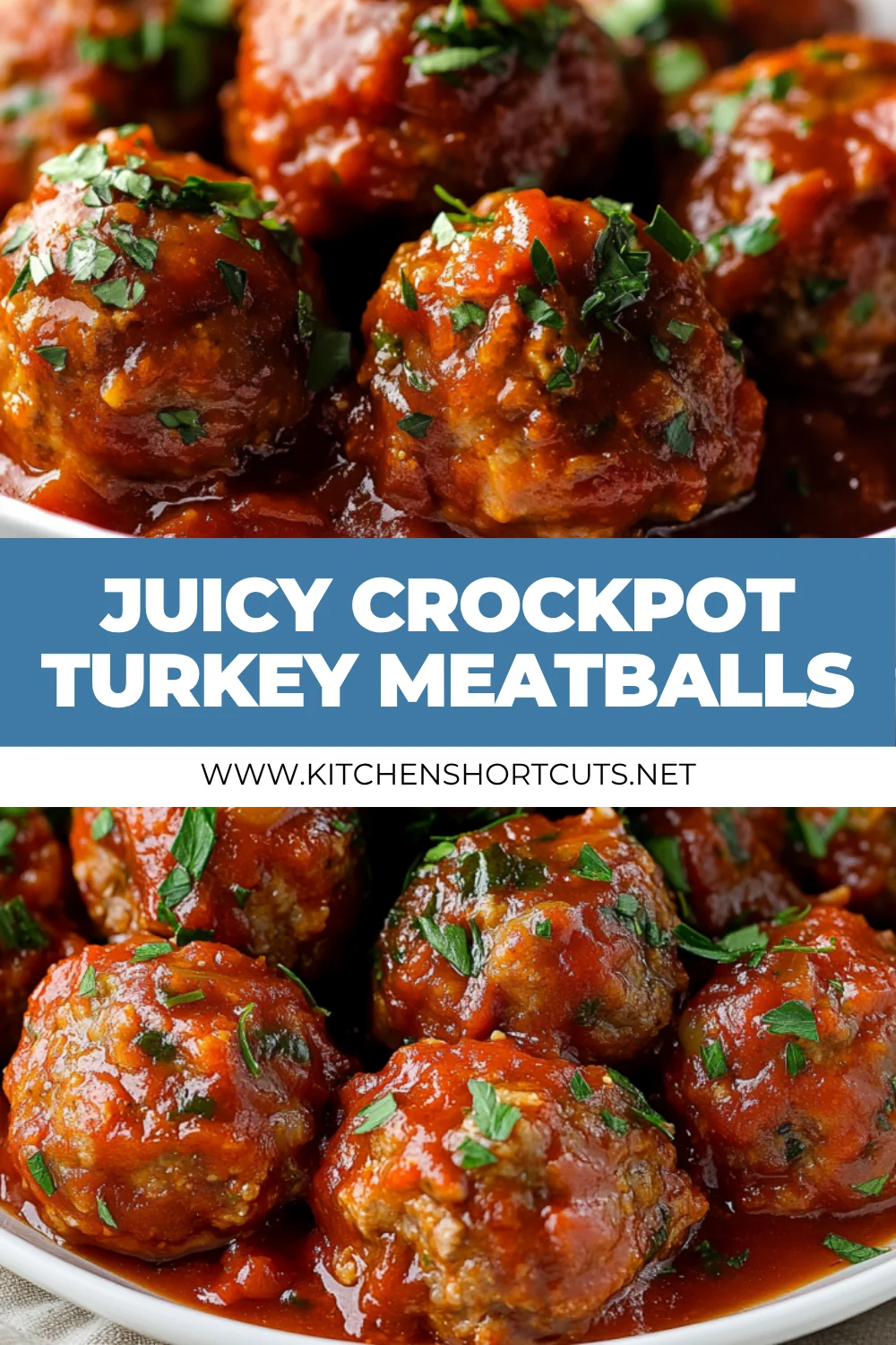 Crockpot Turkey Meatballs