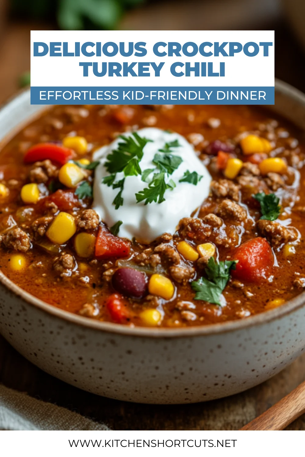 Kid-Friendly Crockpot Turkey Chili – Easy and Delicious Recipe kid-friendly crock pot turkey chili