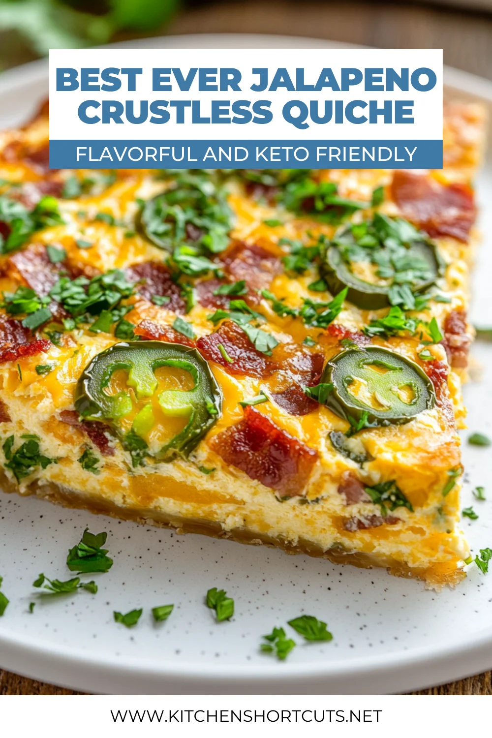 Slow Cooker Jalapeno Crustless Quiche